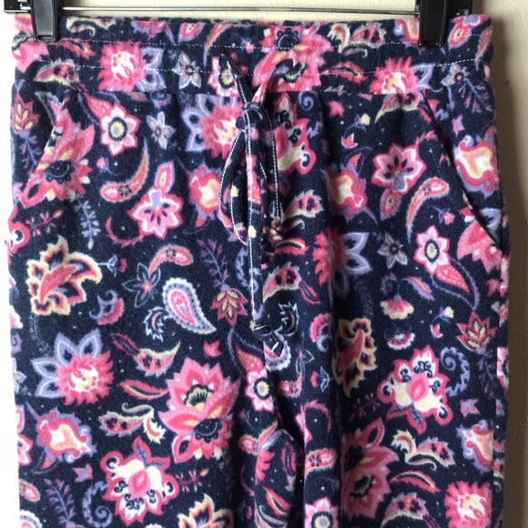 NWT Simply Southern Bloom Paisley Fleece Pajama Pants Size Large - Picture 5 of 11